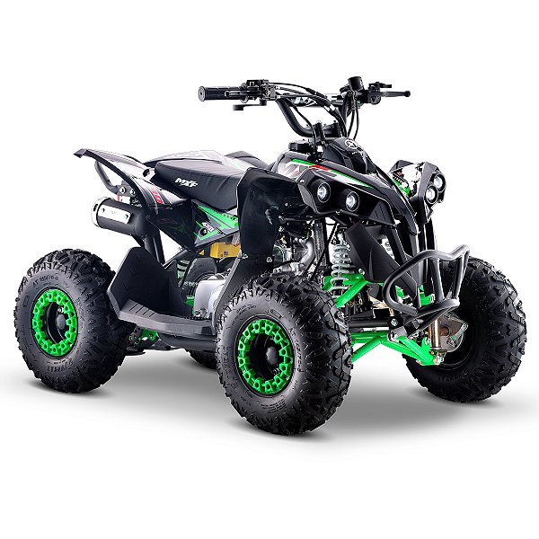 Quadriciclo Infantil MXF Thor 90 90cc Off-Road Verde