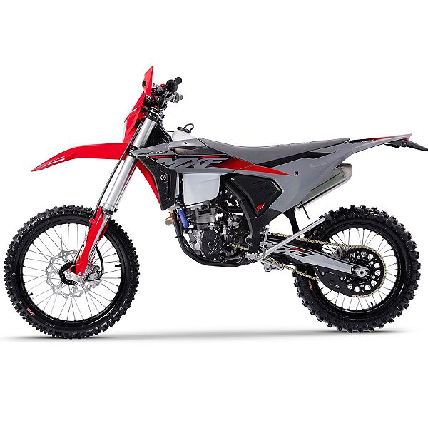 Moto MXF 250cc RXI com partida 4T Vermelha