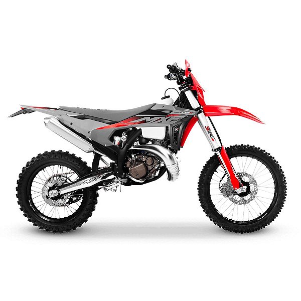 Moto Mxf 250Cc TSX Com Partida 2Tempos Vermelha