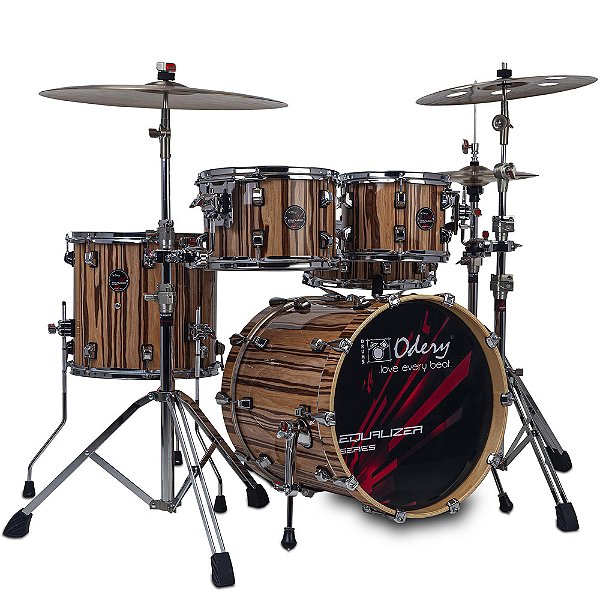 Bateria Odery Equalizer Series Laqueada Pure Natural Trees