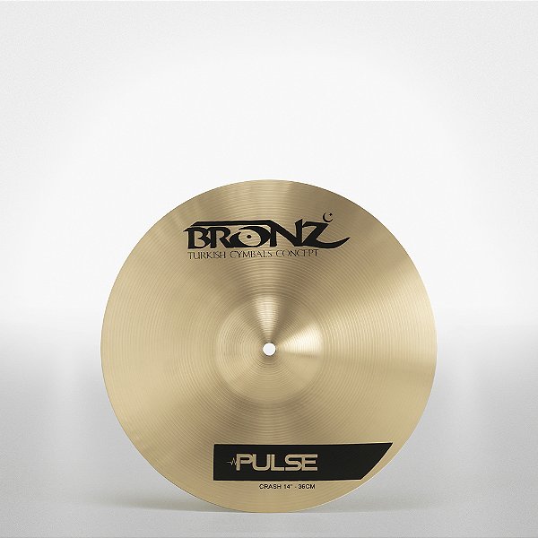 Prato Bronz Crash 14" B-20 - Pulse Series