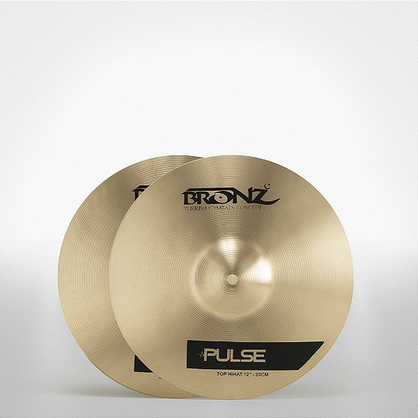 Prato Bronz Chimbal 12" B-20 - Pulse Series