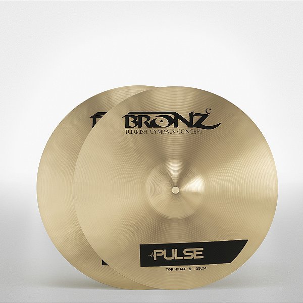 Prato Bronz Chimbal 15" B-20 - Pulse Series