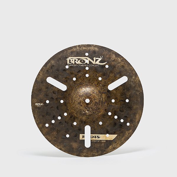 Prato Bronz Efeito 14" B-20 drilled - Roots Formula Series