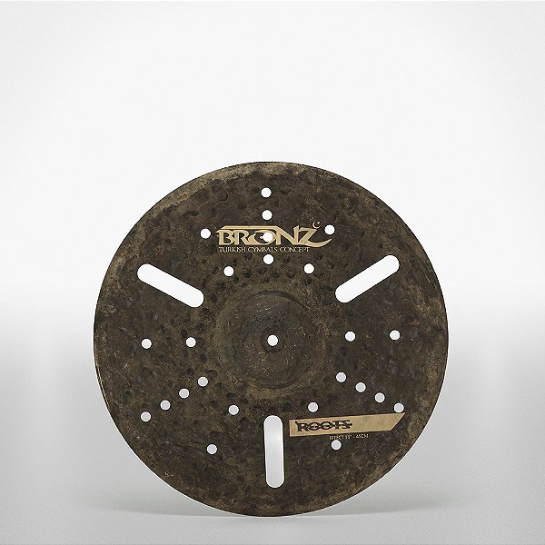 Prato Bronz Efeito 18" B-20 drilled - Roots Formula Series