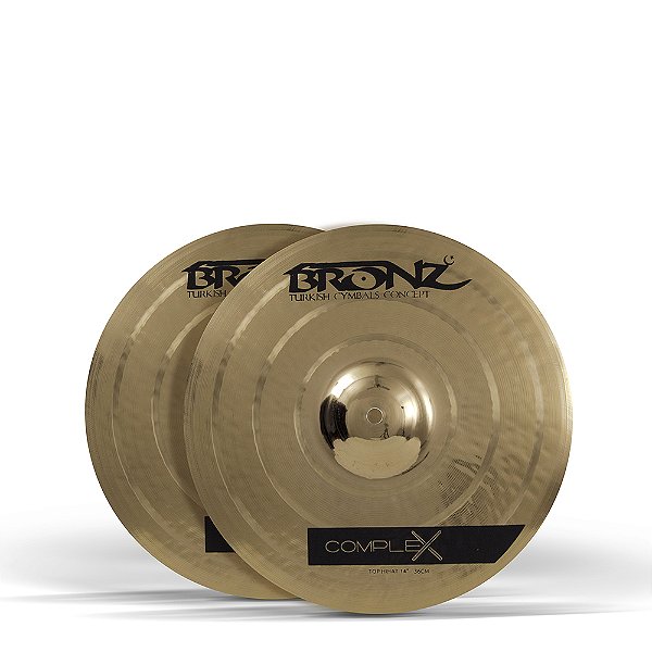 Prato Bronz de Chimbal (par) - Hi Hat 14 - Complex Series (B20)