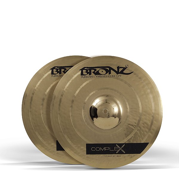Prato Bronz de Chimbal (par) - Hi Hat 15 - Complex Series (B20)