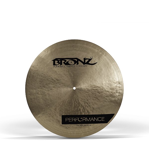 Prato Bronz de condução para Jazz - Flat Ride 20 - Performance Series (B20)