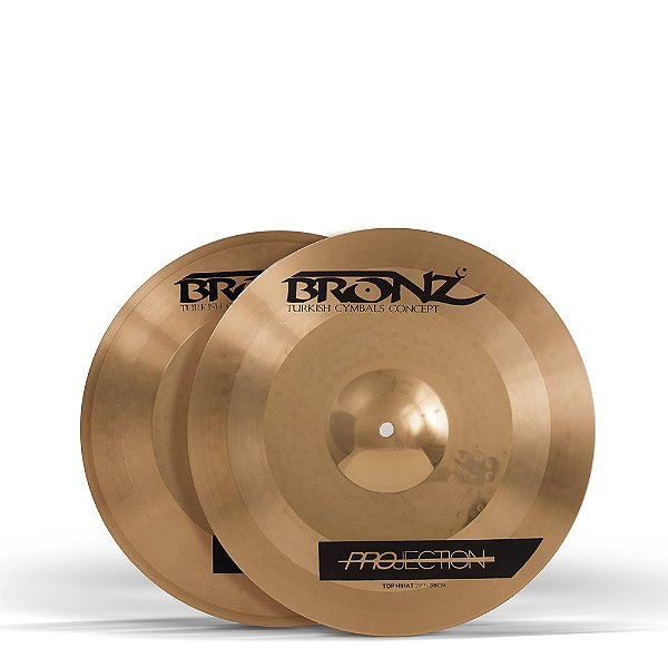 Prato Bronz de chimbal (par) - Hi Hat 15 - Projection Series (B10)