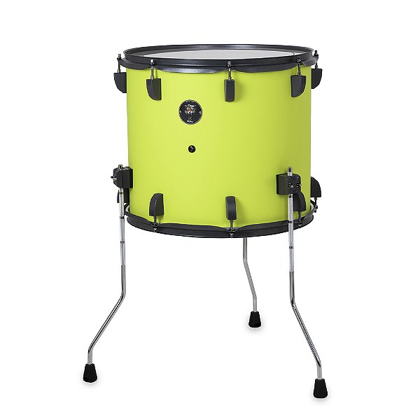 Surdo Odery Tiger series 16 x 14 acabamento Sicilian Lemon com ferragens em Grafite