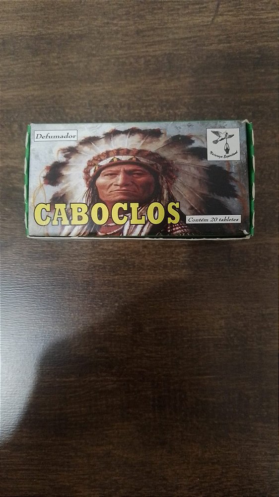 Defumador Caboclos – Caixa com 20 Tabletes