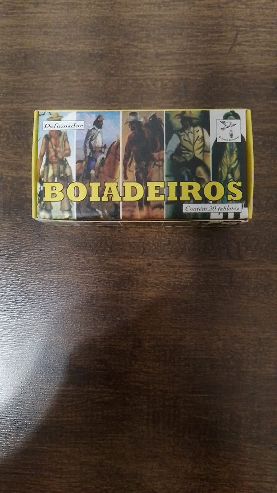 Defumador Espiritual Boiadeiros – 20 Tabletes