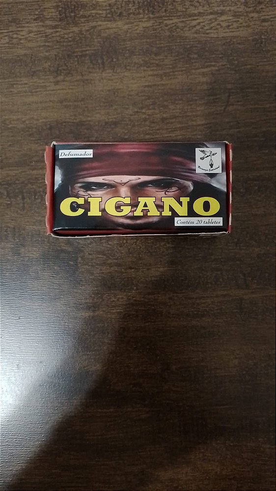 Defumador Espiritual Cigano – 20 Tabletes