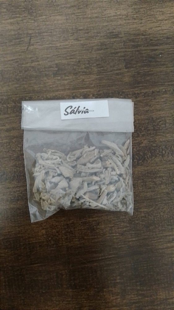 Sálvia Desidratada - Erva Aromática Natural