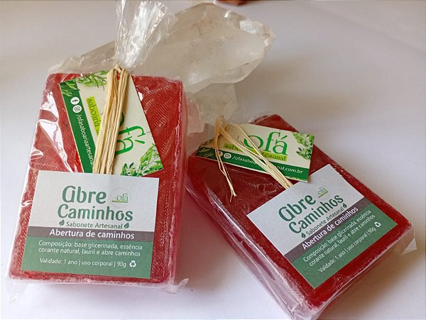 Sabonete Artesanal Abre Caminhos