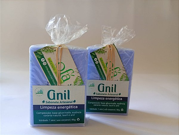 Sabonete Artesanal Anil