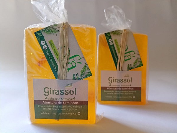 Sabonete Artesanal Girassol