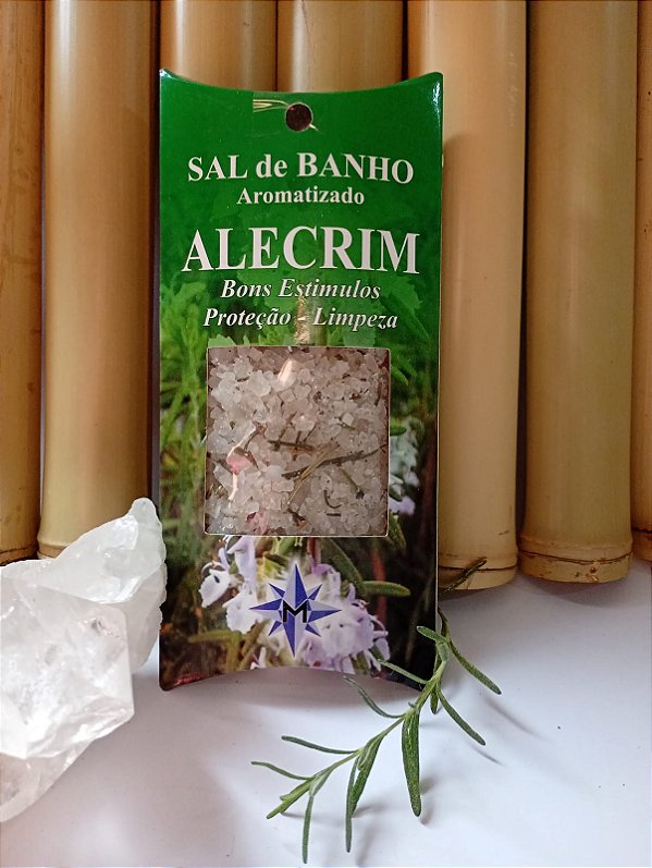 Sal de Banho Aromatizado - Alecrim