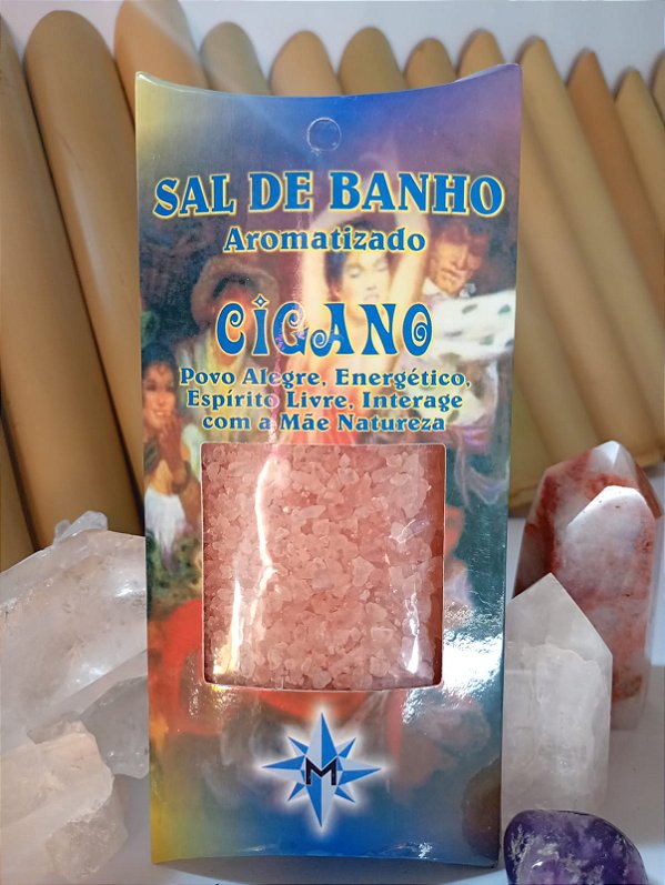 Sal de Banho Aromatizado - Cigano
