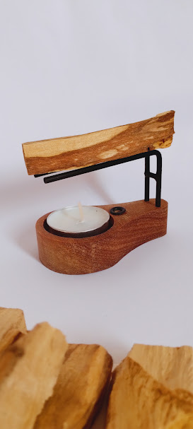 Incensário - Queimador Palo Santo Kit