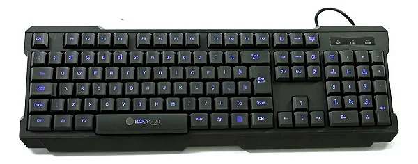 Teclado Gamer Hoopson TPC-042-A - Iluminação LED e Alta Performance