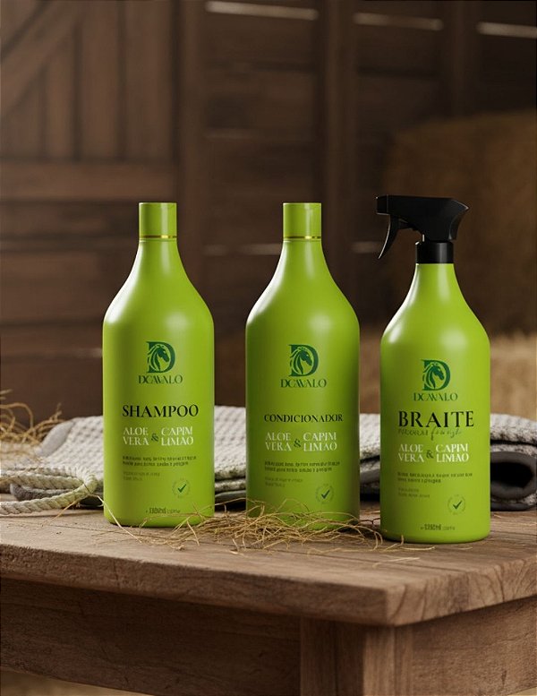 Kit Capim Limão – Hidratação e Brilho