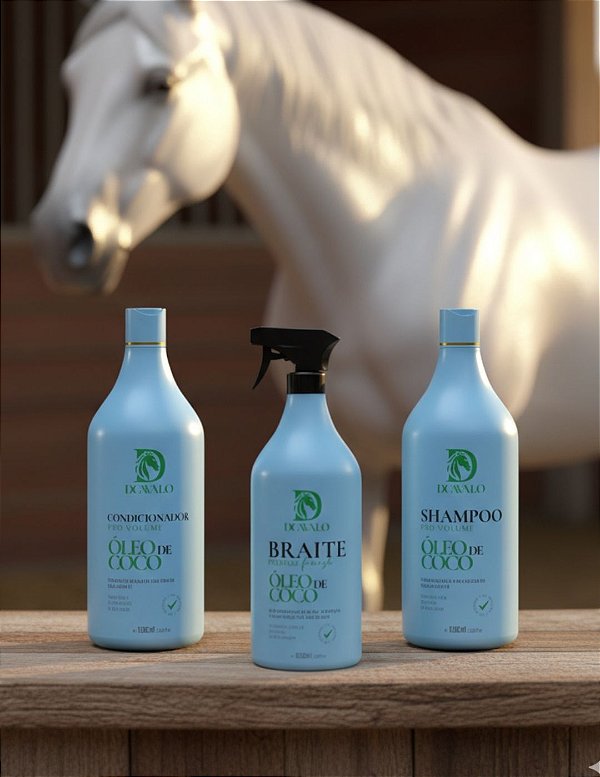 Kit Coco Premium – Nutrição e Maciez Profunda