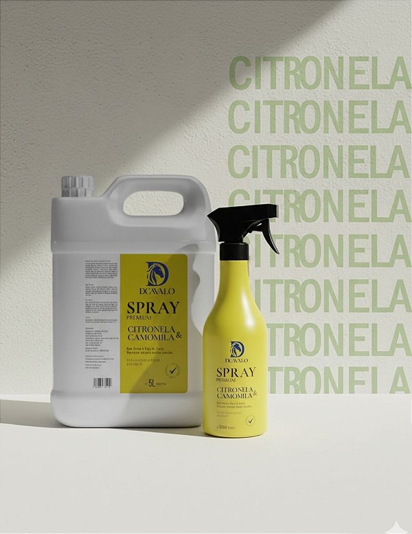 Kit Citronela Premium - 500ML + 5L