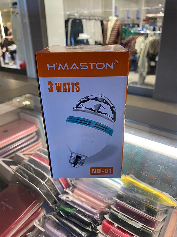 Lâmpada LED Giratória
