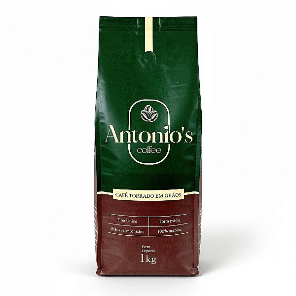 Café Arábica Gourmet 1KG - Torrado em Grãos