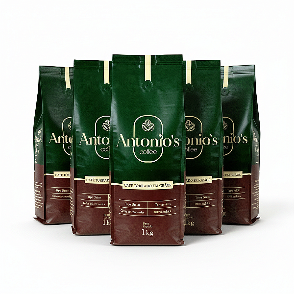 Café Arábica Gourmet KIT 5 KG - Torrado em Grãos