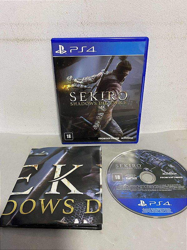 Sekiro Shadows Die Twice Com Poster Nacional PS4