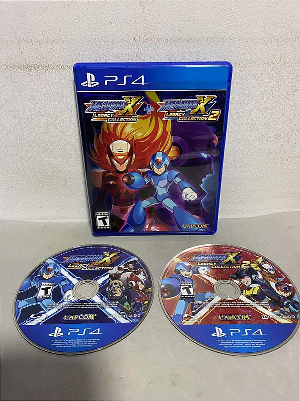 Megaman X Legacy Collection 1 + 2 Americano PS4
