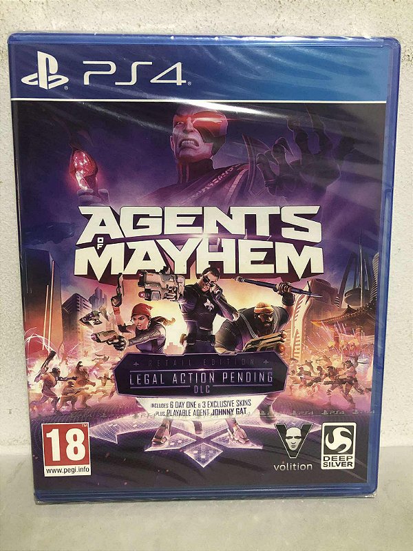 Agents of Mayhem Europeu LACRADO PS4
