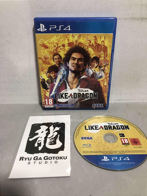 Yakuza Like a Dragon Europeu PS4