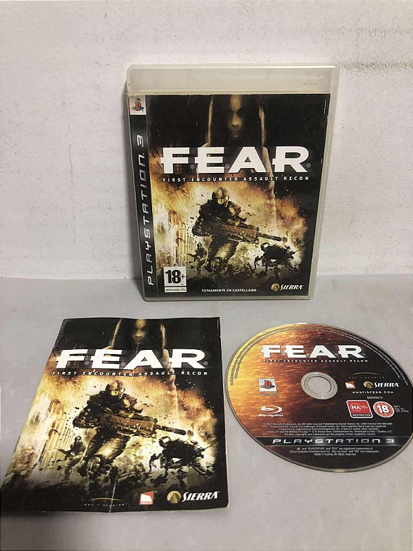 Fear Europeu PS3