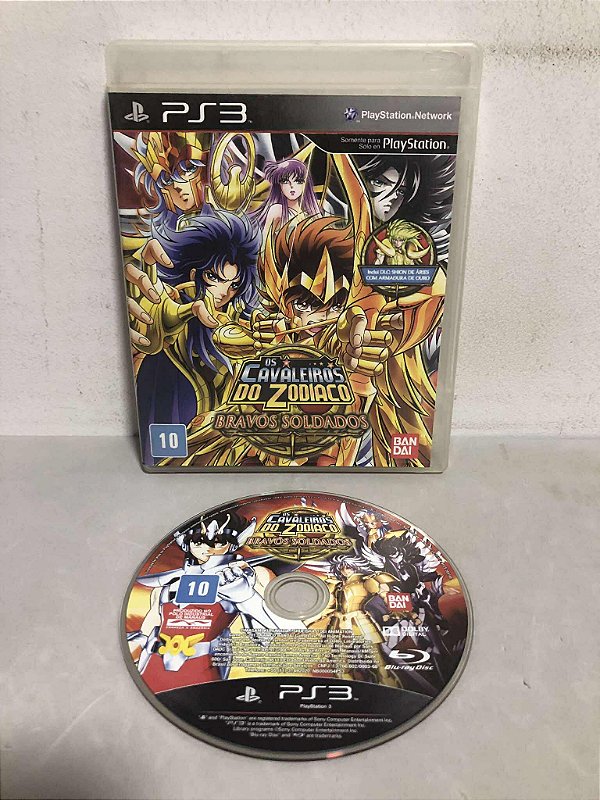 Cavaleiros do Zodiaco Bravos Soldados Nacional PS3