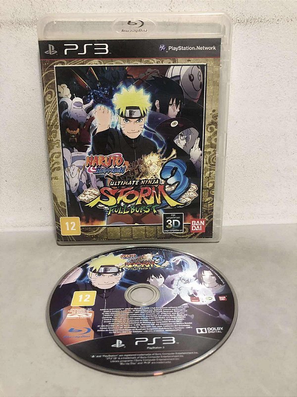 Naruto Ultimate Ninja Storm 3 Full Burst Nacional PS3