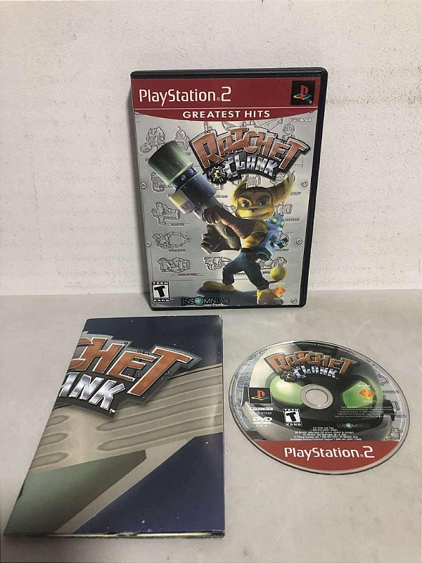 Ratchet e Clank Americano Greatest Hits PS2