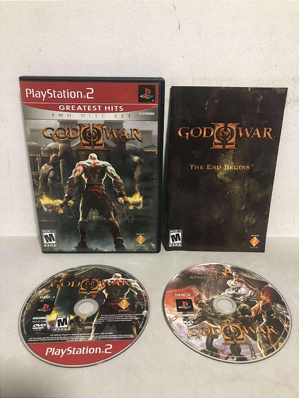God of War II Americano Greatest Hits Americano PS2
