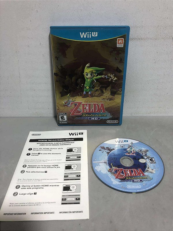 The Legend Of Zelda Wind Waker HD Americano Wii U
