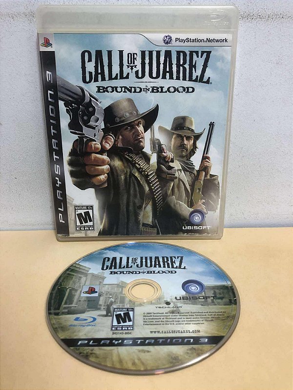 COM DETALHES - Call of Juarez Bound in Blood Sem Manual Americano PS3