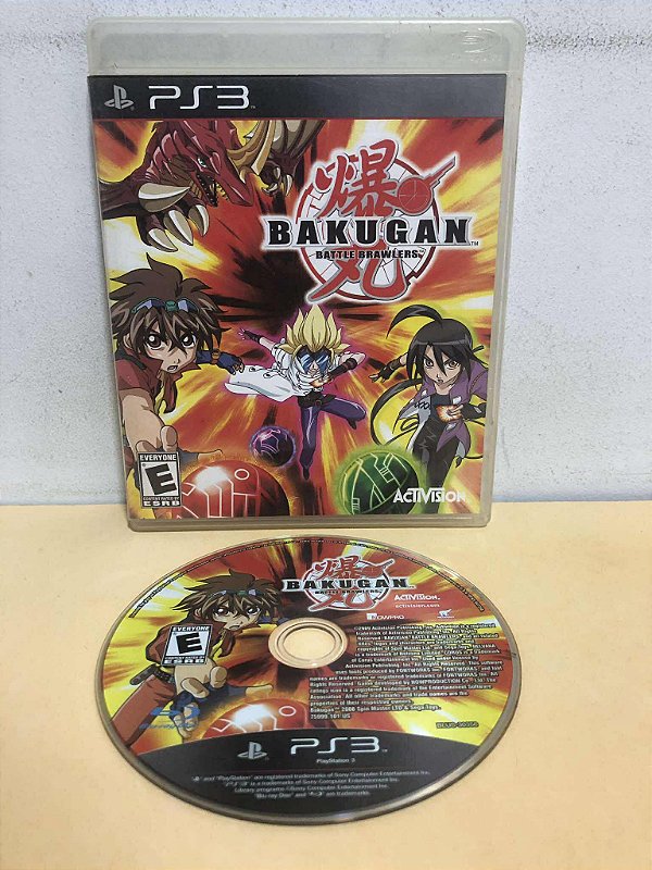 Bakugan Battle Brawlers Sem Manual Americano PS3