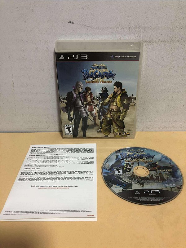 Sengoku Basara Samurai Heroes Americano PS3