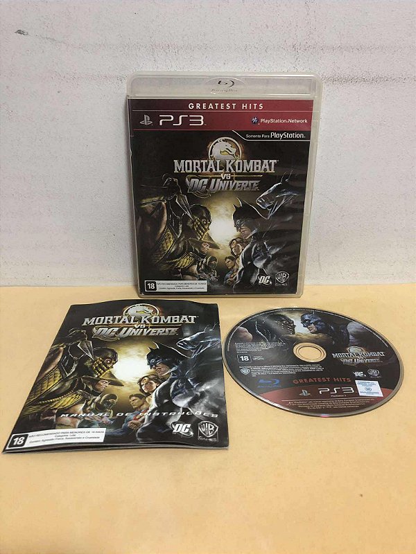Mortal Kombat vs DC Universe Greatest Hits Nacional PS3