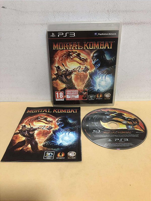 Mortal Kombat Europeu PS3