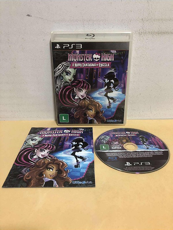 Monster High O Novo Fantasma da Escola Nacional PS3