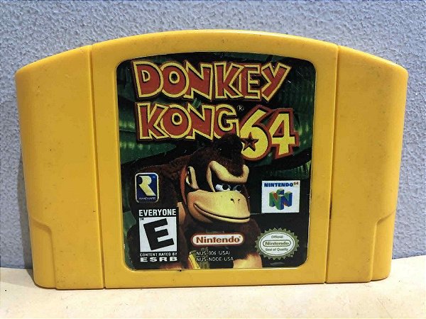 RELABEL - Donkey Kong 64 Americano Nintendo 64