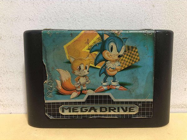 Sonic The Hedgehog 2 Nacional Mega Drive