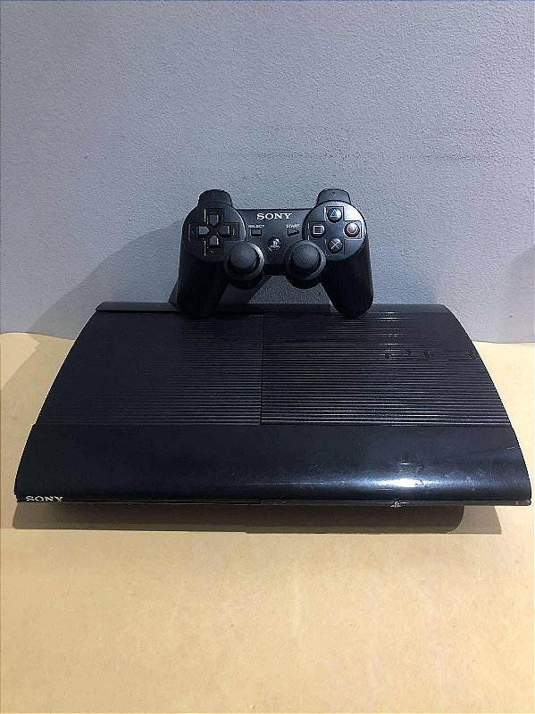 Console PS3 Super Slim Preto 250GB